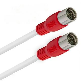 Fritz!Box Cable Router Netzwerk Anschlusskabel Deluxe Premium Vollkupfer Kabel 8K Schnellstecker Rot