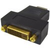 HDMI auf DVI-D Adapter HDMI A Stecker zu DVI Buchse vergoldete Kontakte