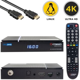 Octagon SX98 V2 4K WL UHD Dual-WiFi CA Linux 1x DVB-S2 Sat IP-Receiver