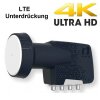 Inverto Universal Premium  0.2 db IDLP-QTL410-PREMU-OPN Quattro LNB 4K UHDTV LTE Unterdrückung