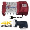 EMP ProfiLine Multischalter 5/8 P.143-UP inkl. 1x INVERTO universal Premium  0.2 db IDLP-QTL410-PREMU-OPN Quattro LNB 4K UHDTV LTE Unterdrückung