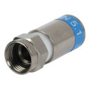 5x F-Kompressionsstecker 7mm Cabelcon F-56 CX3 5,1 Wasserdicht höchste Qualität