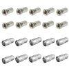 10x F-Stecker 7mm + 10x F-Schnellstecker Quick F-Stecker 7mm