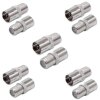 5x Stück Adapter F-Buchse - IEC-Buchse