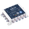 DUR-line MS 5/8 blue eco - Multischalter ( Betrieb ohne Netzteil ) 4K 8K tauglich