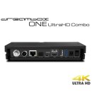 Dreambox One Combo 4K UHD H.265 E2 Linux Dual WiFi 1x DVB-S2X MIS 1x DVB-C/T2 Sat Receiver