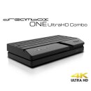 Dreambox One Combo 4K UHD H.265 E2 Linux Dual WiFi 1x DVB-S2X MIS 1x DVB-C/T2 Sat Receiver