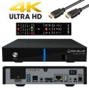 GigaBlue UHD IP 4K Dual DVB-S2X Tuner USB HDMI SD Karte...