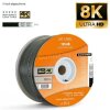 Lokmann 135dB 100m Stahl Kupfer 7mm SAT Koaxial Antennenkabel 5-fach 4K 8K UHD Black Edition