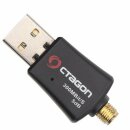 Octagon WL038 Optima Schwarz WLAN USB Stick 300Mbit/s +5dB Verstärkung