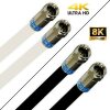 Cabelcon F-56 CX3 5.1 Satkabel Antennenkabel RG6 1-50 Meter 135dB HD 4K 8K HQ 7mm Wassserdicht