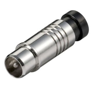 Koaxial TV Stecker 6.8 bis 7.2mm